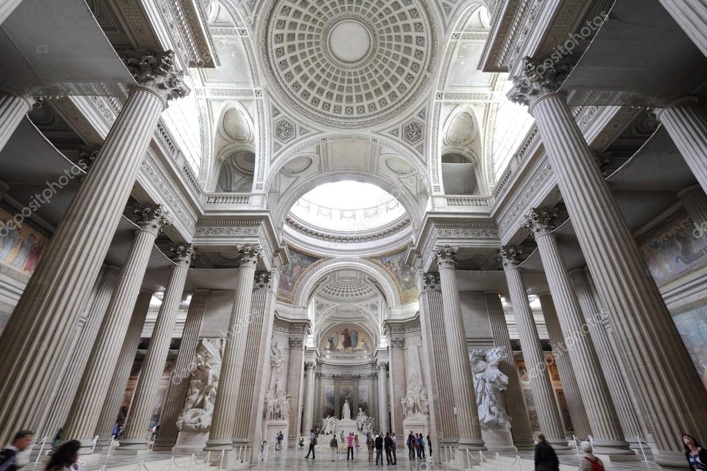 Pantheon Interior Paris Stock Editorial Photo C Tupungato