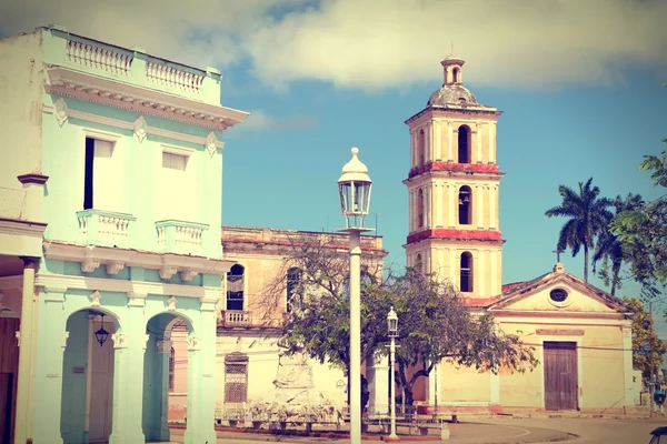 Remedios stad in Cuba — Stockfoto