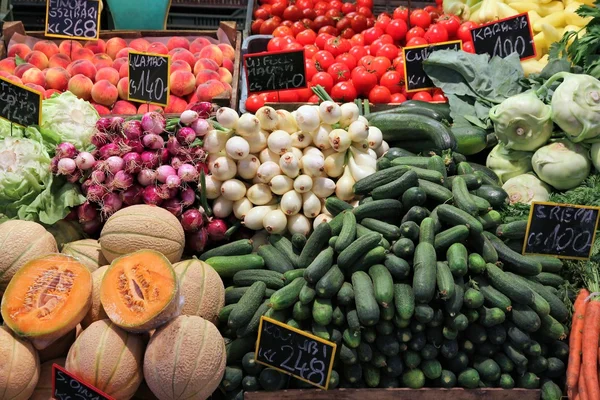 Mercado alimentar — Fotografia de Stock