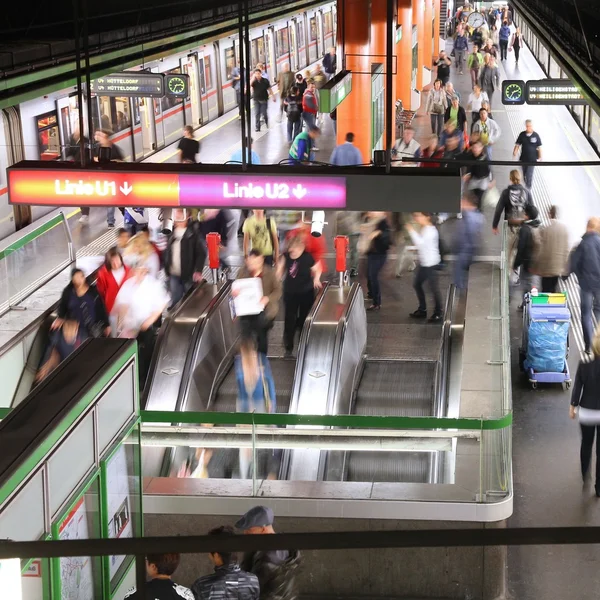 Viena U-Bahn — Foto de Stock