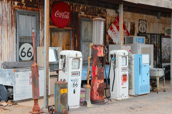 Tankstelle an der Route 66 — Stockfoto