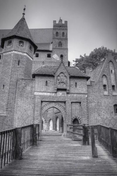 Malbork castle — Stok fotoğraf