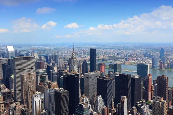 Vista aérea de la ciudad de Nueva York —  Fotos de Stock