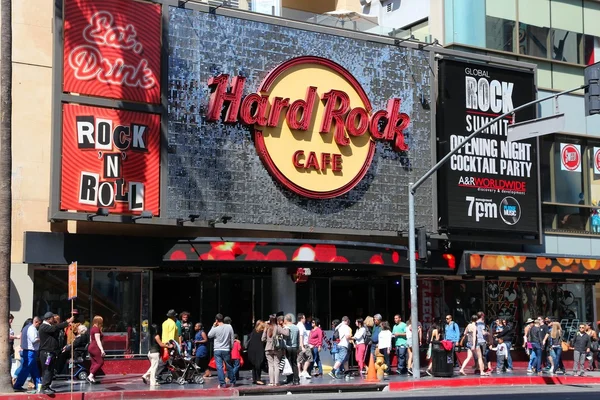 Hard rocková kavárna hollywood — Stock fotografie