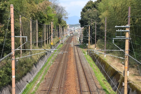 Estrada de ferro do Japão — Fotografia de Stock