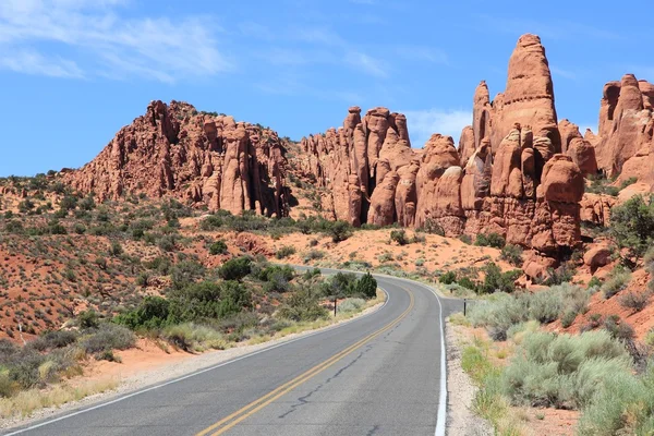 Strada panoramica dello Utah — Foto Stock