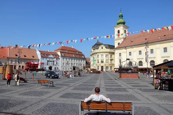 Sibiu, Romania — Foto Stock