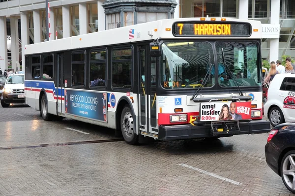 Chicago city bus — Stock Photo, Image