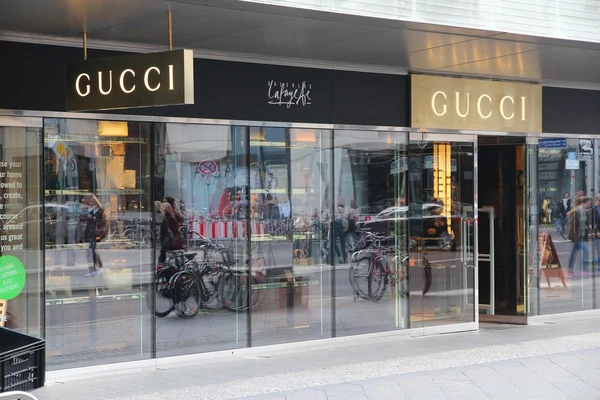 Gucci obchod — Stock fotografie