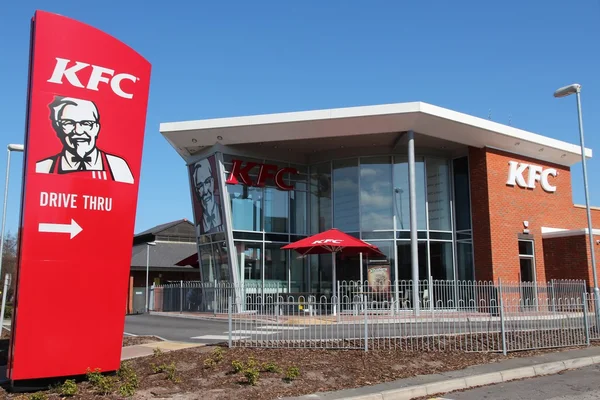 Ресторан KFC — стоковое фото