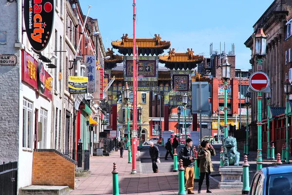 Liverpool Chinatown — Zdjęcie stockowe