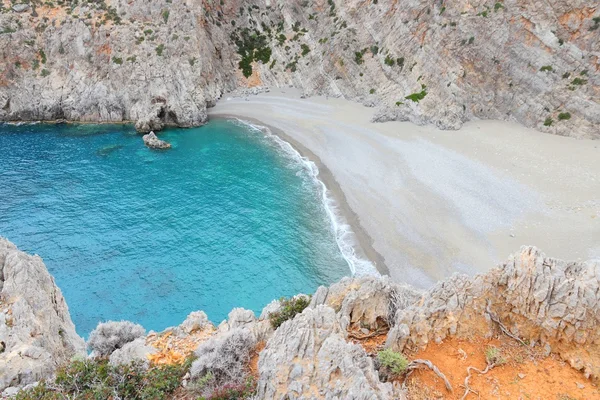 Playa de Agiofaraggo — Foto de Stock