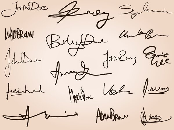 Подписи контрактов
