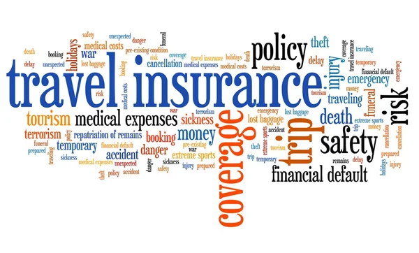 Tourist insurance — Stock Photo, Image