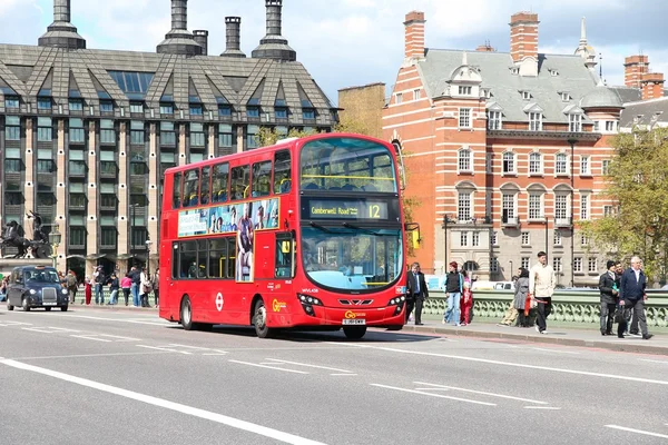 Bus londyn — Zdjęcie stockowe