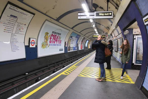 Estación de metro de Londres — Foto de Stock