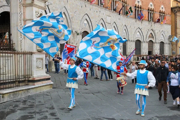 Siena parade — Stock fotografie