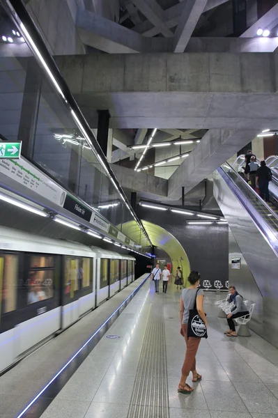 Budapeşte Metro — Stok fotoğraf