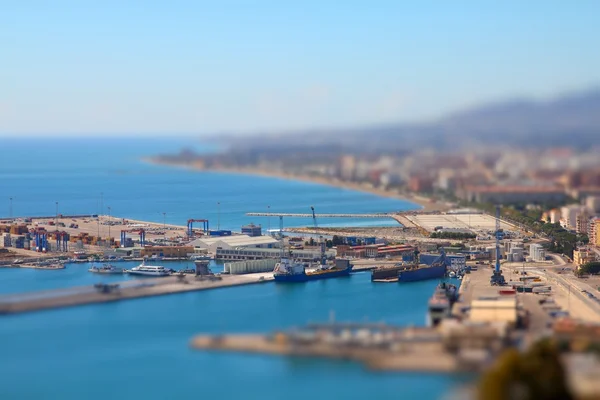 Porto de Málaga — Fotografia de Stock