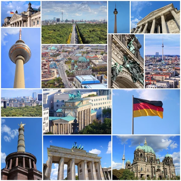 Berliner Collage — Stockfoto