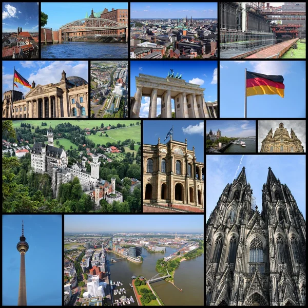 Germany landmarks — Stock Photo, Image