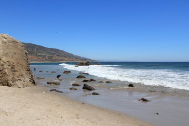 Pacific coast in California clipart
