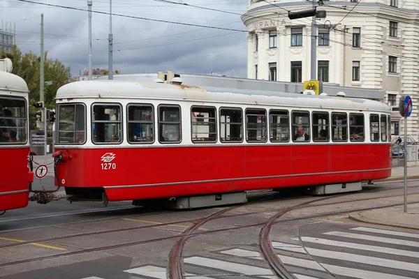 Wien spårvagn — Stockfoto