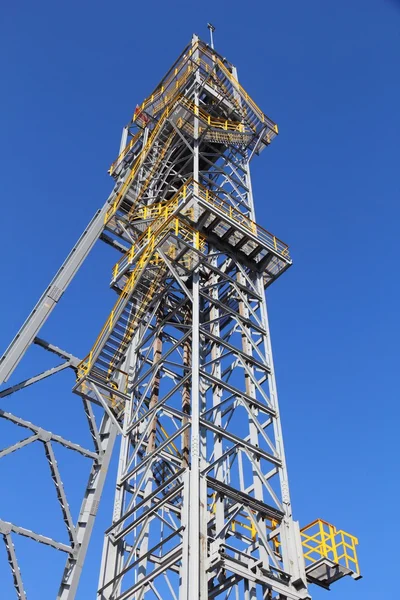 Kohlebergwerk-Schacht — Stockfoto