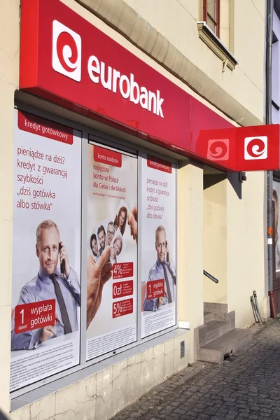 Eurobank, Societe Generale — Stock fotografie