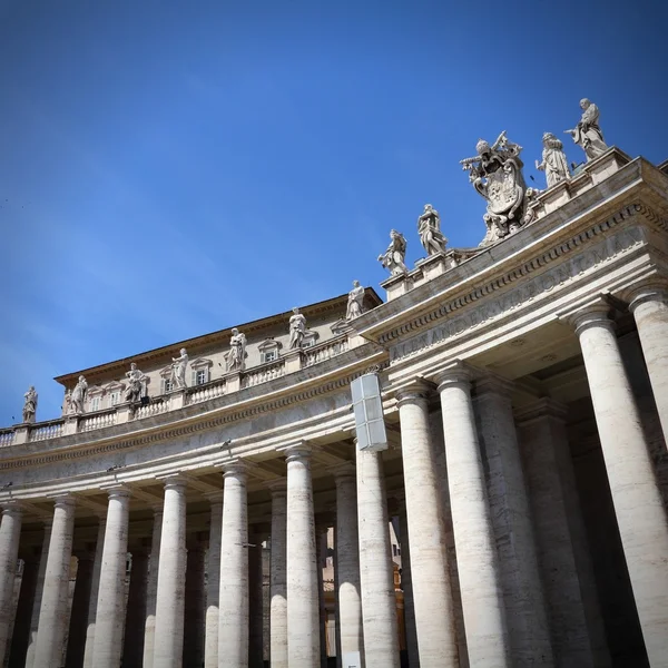 Vatican colonnade — Stock Photo, Image