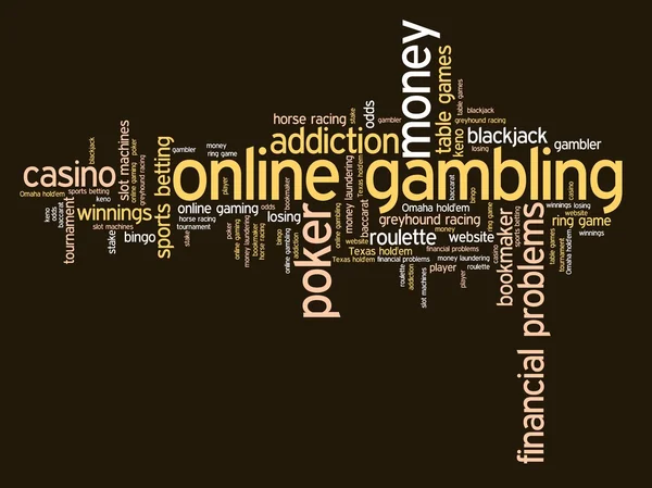 网上赌博 — 图库照片