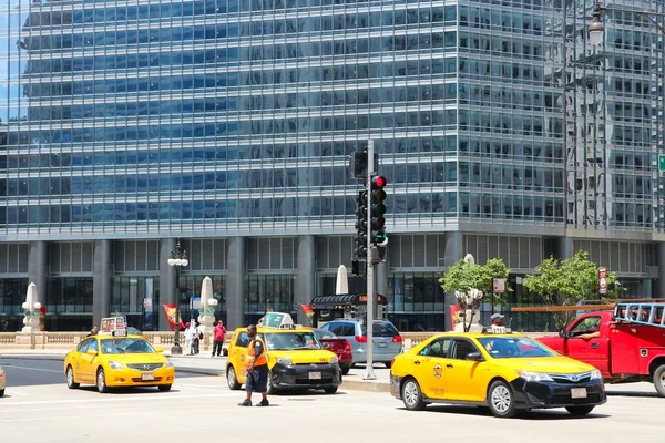 Taxis de Chicago —  Fotos de Stock