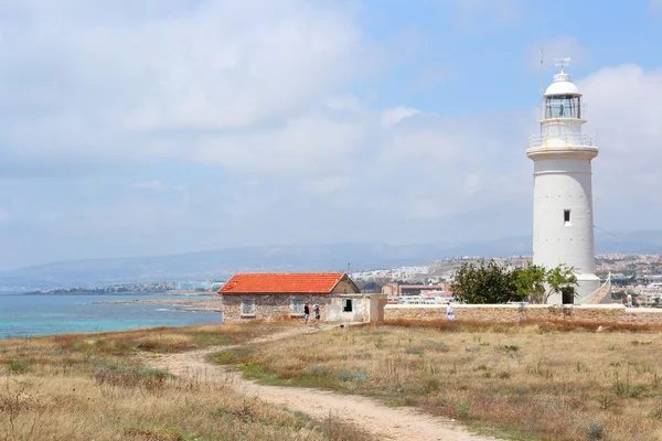 Faro di Paphos — Foto Stock