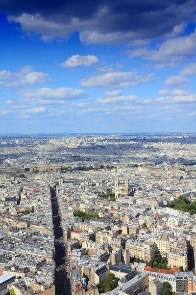 Paris aerial view — Stock Photo, Image