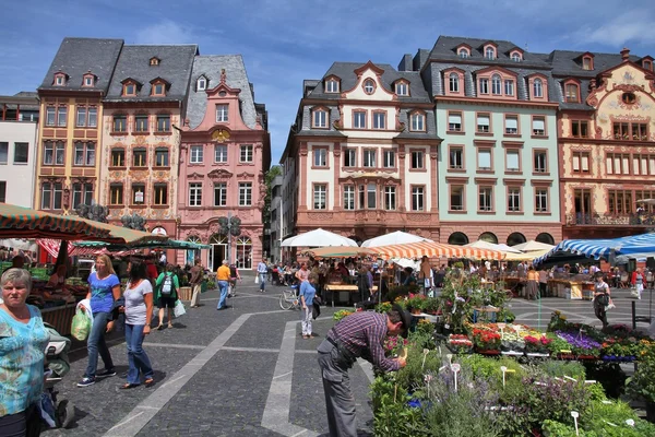 Mainz trh — Stock fotografie