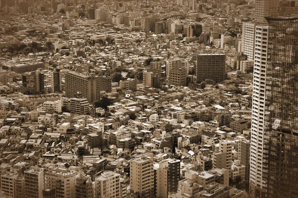 Shinjuku aerial view — Stock Photo, Image