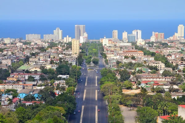 Luchtfoto van Havana — Stockfoto