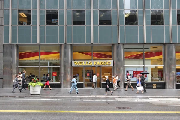 Wells fargo new york — Stock fotografie