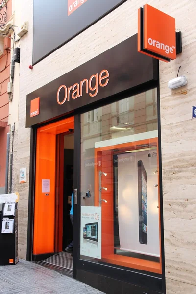 Orange telecom — Stock Photo, Image