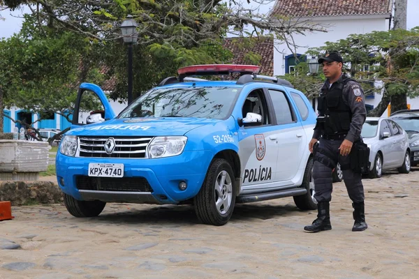 Police in Brazil — 图库照片