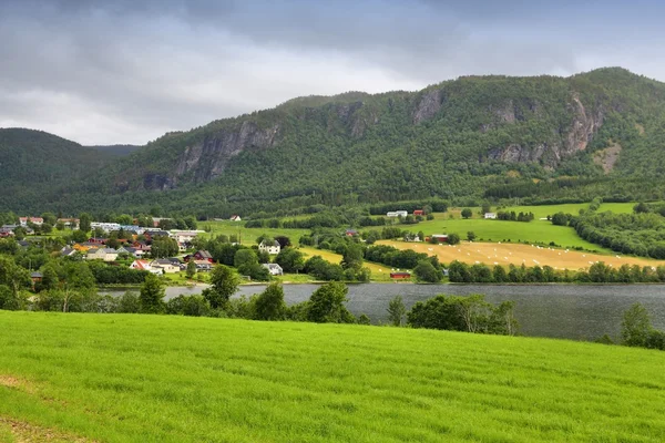 挪威农村 — 图库照片