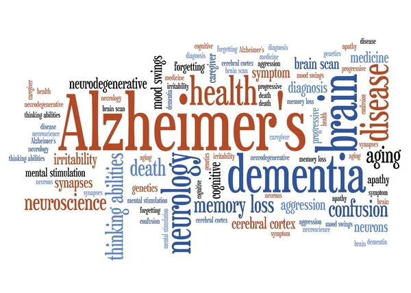 Альцгеймера — стоковое фото