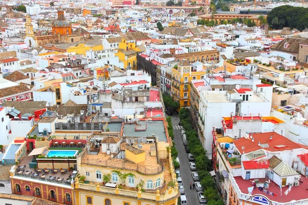 Seville aerial view — Stock Photo, Image