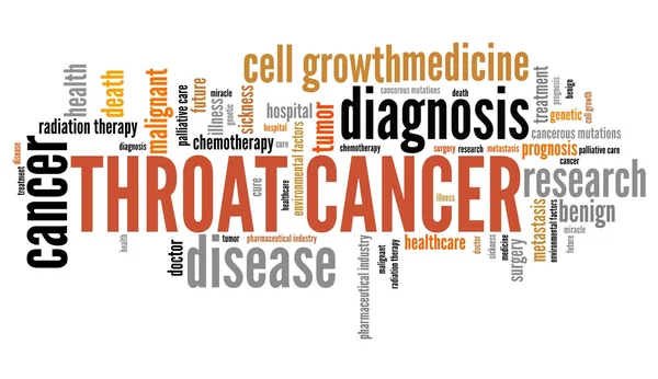 Cáncer de garganta — Foto de Stock