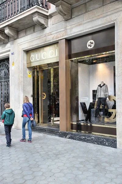 Gucci κατάστημα — Φωτογραφία Αρχείου