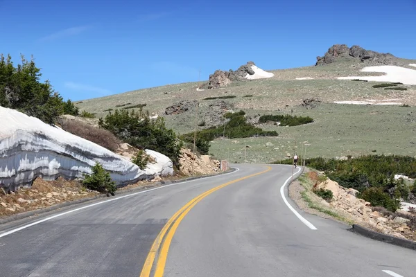 Montagne Rocciose strada — Foto Stock