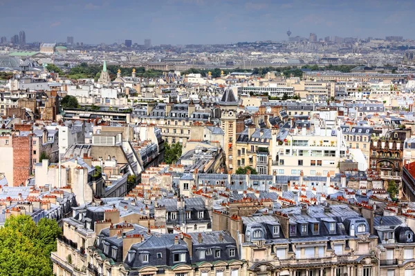 Paris aerial view — Stock Photo, Image