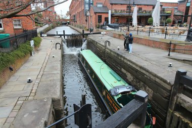 Manchester canals clipart