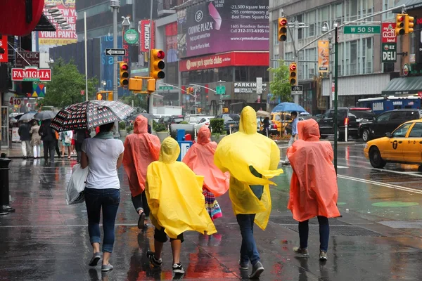 Hujan New York — Stok Foto