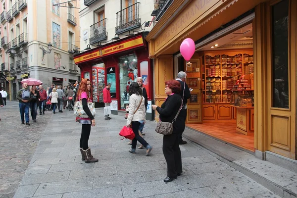 Madrid nakupování — Stock fotografie